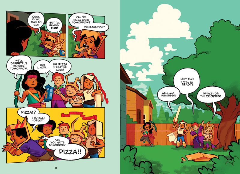 Illustration for article titled Imagination fuels backyard adventure in this Cardboard Kingdom exclusive